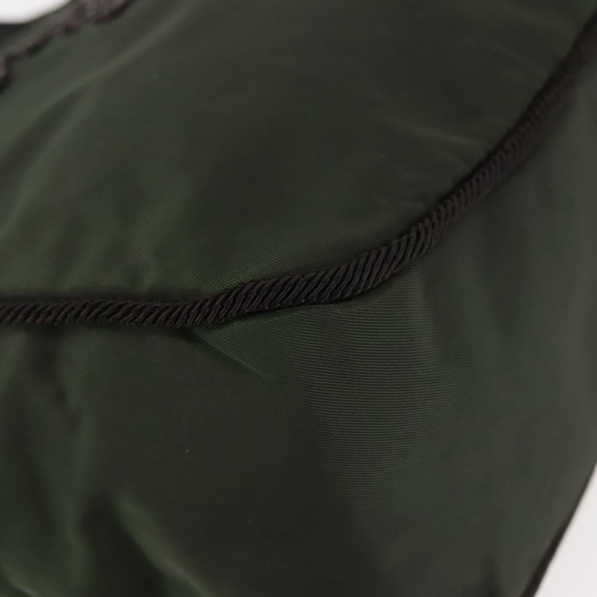 Prada Vintage Handbag Tessuto, KHAKI, NYLON, Handbag