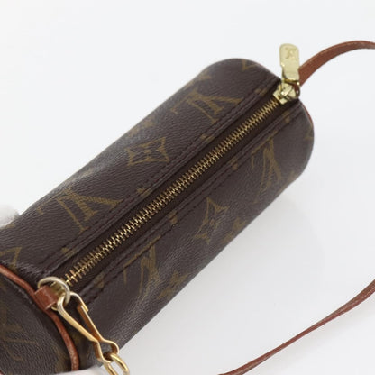 Louis Vuitton Papillon Pochette Monogram Canvas, BROWN, CANVAS, Handbag