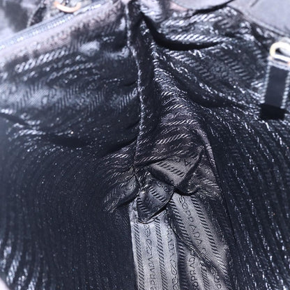 Prada Vintage Tote Tessuto, BLACK, NYLON, Tote bag