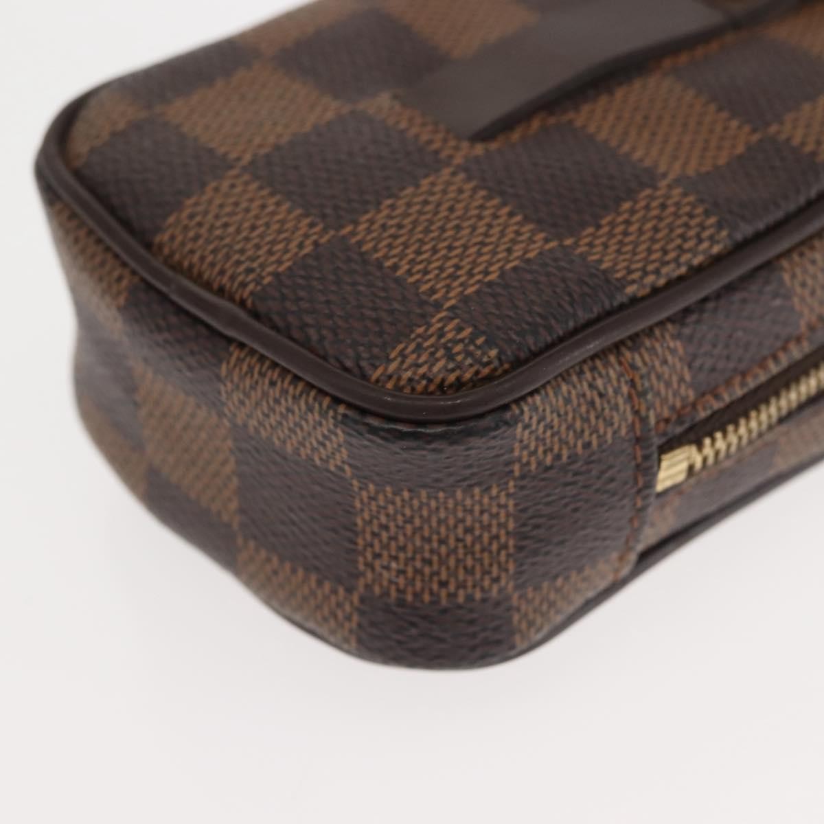 Louis Vuitton Etui Okapi Camera Case Damier, BROWN, CANVAS, Travel bag
