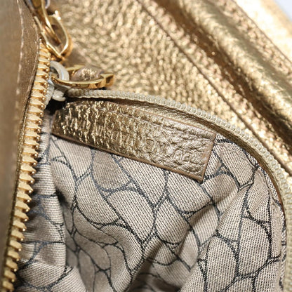 cartier Chain Ladonia Shoulder Bag Leather, Gold, Suede, Tote Bag