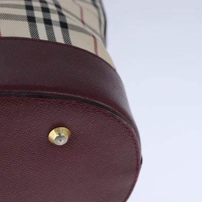 Burberry Nova Check Tote canvas check pattern, BEIGE, CANVAS, Tote bag