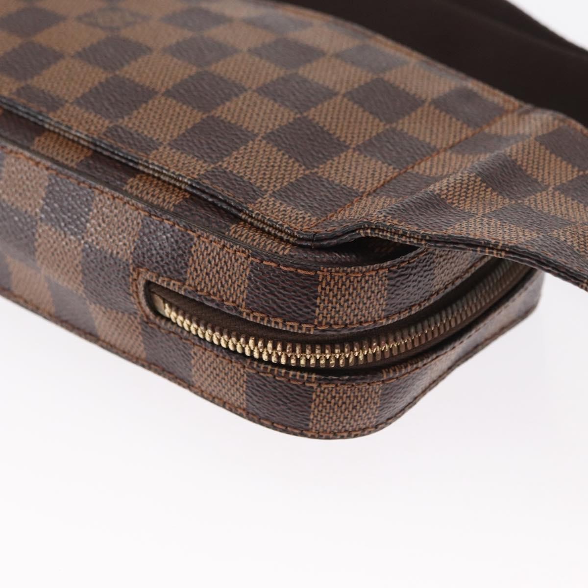 Louis Vuitton Geronimos Waist Bag Damier, Brown, Canvas, Clutch