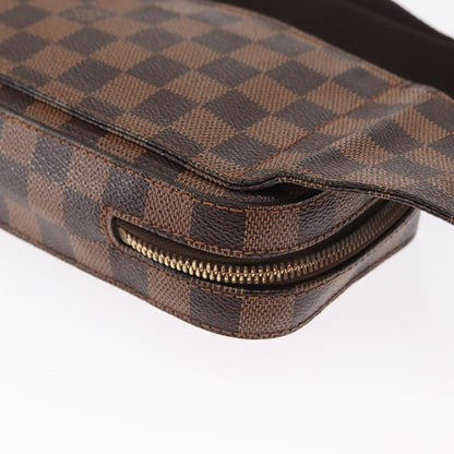 Louis Vuitton Geronimos Waist Bag Damier, Brown, Canvas, Clutch