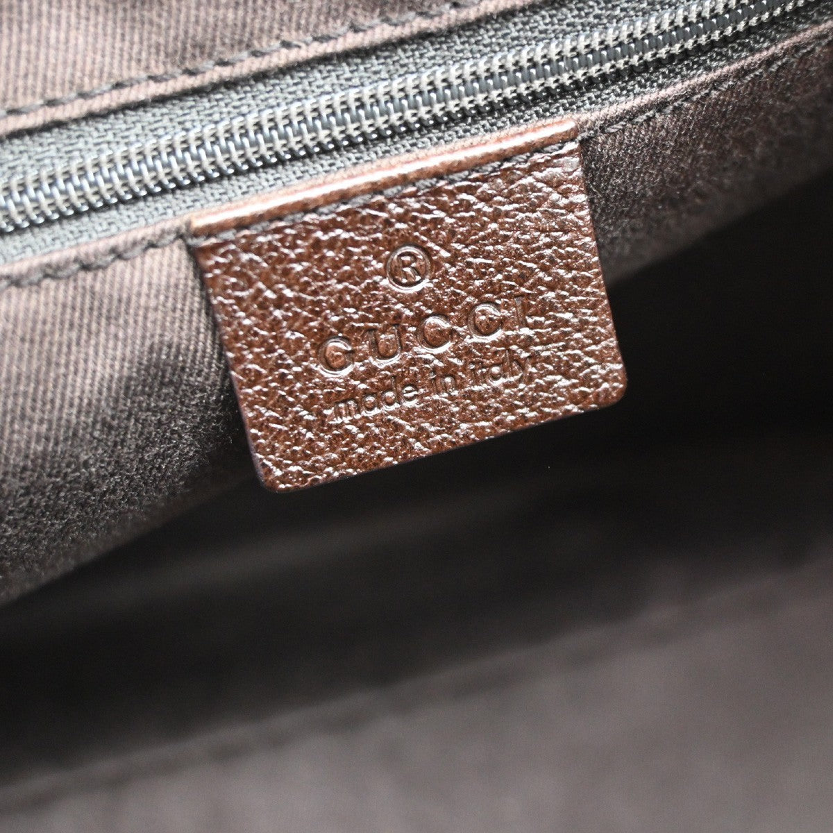 Gucci Vintage tote GG Canvas, BROWN, CANVAS, Tote bag