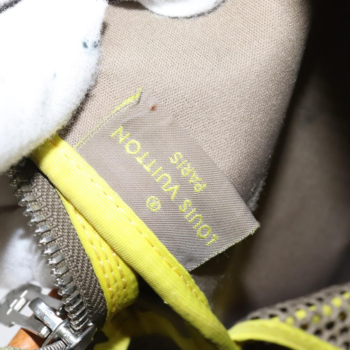 Louis Vuitton Cup Weathery Bag Damier Geant Canvas, YELLOW, CANVAS, Shoulder bag