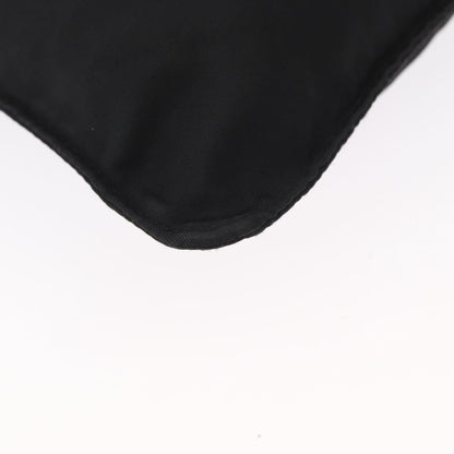 Prada Front Pocket Messenger Bag Tessuto, BLACK, NYLON, Shoulder bag