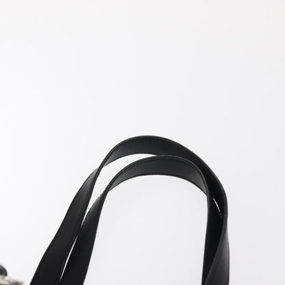 Christian Dior Vintage Trotter Zip Shoulder Bag Diorissimo Canvas, BLACK, CANVAS, Shoulder bag