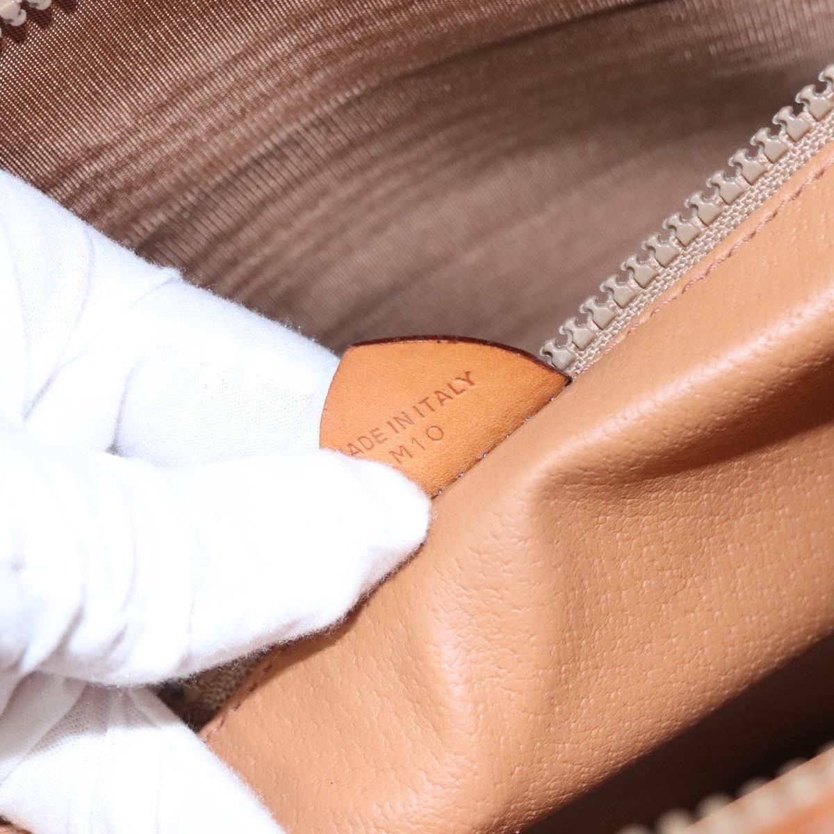 Celine Macadam Briefcase Canvas and leather, BROWN, CANVAS, Briefcase