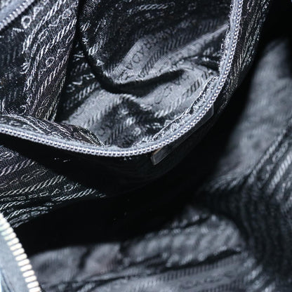 Prada Vintage Zip Tote Tessuto, BLUE, NYLON, Tote bag