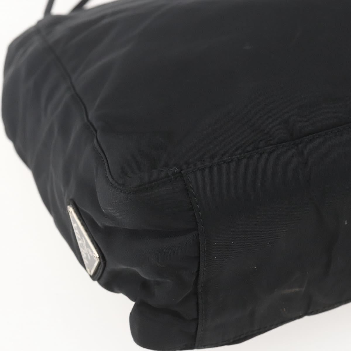 Prada Vintage Tote Nylon, BLACK, NYLON, Tote bag