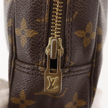 Louis Vuitton Trousse Toiletry Pouch Monogram Canvas, BROWN, CANVAS, Toiletry Case