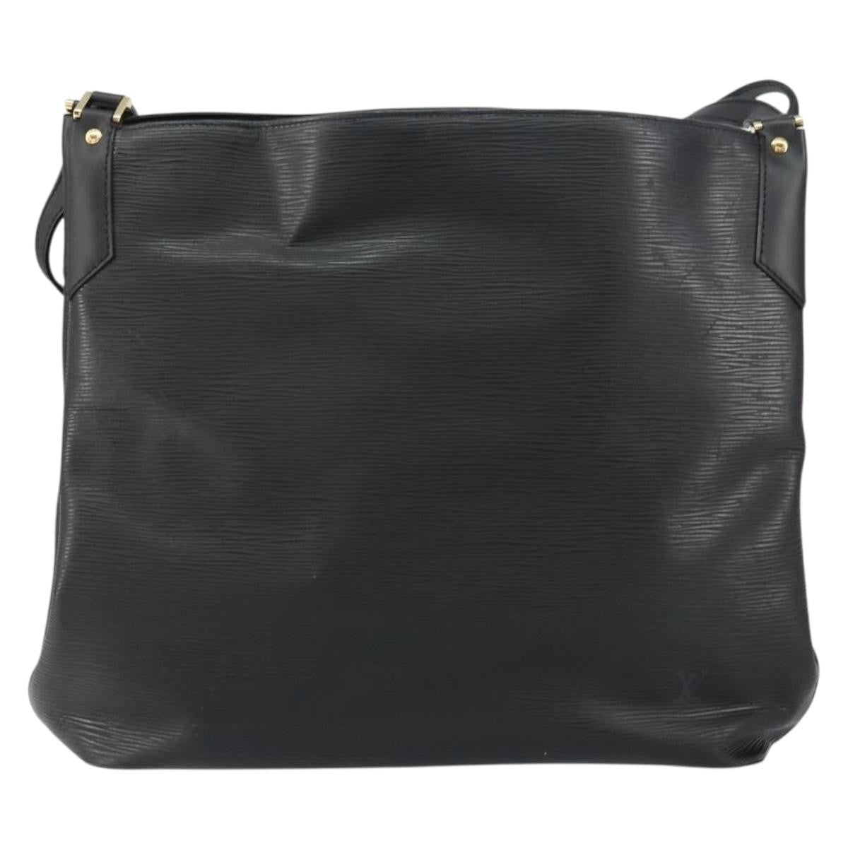 Louis Vuitton Mandara Handbag Epi Leather, BLACK, LEATHER, Shoulder bag