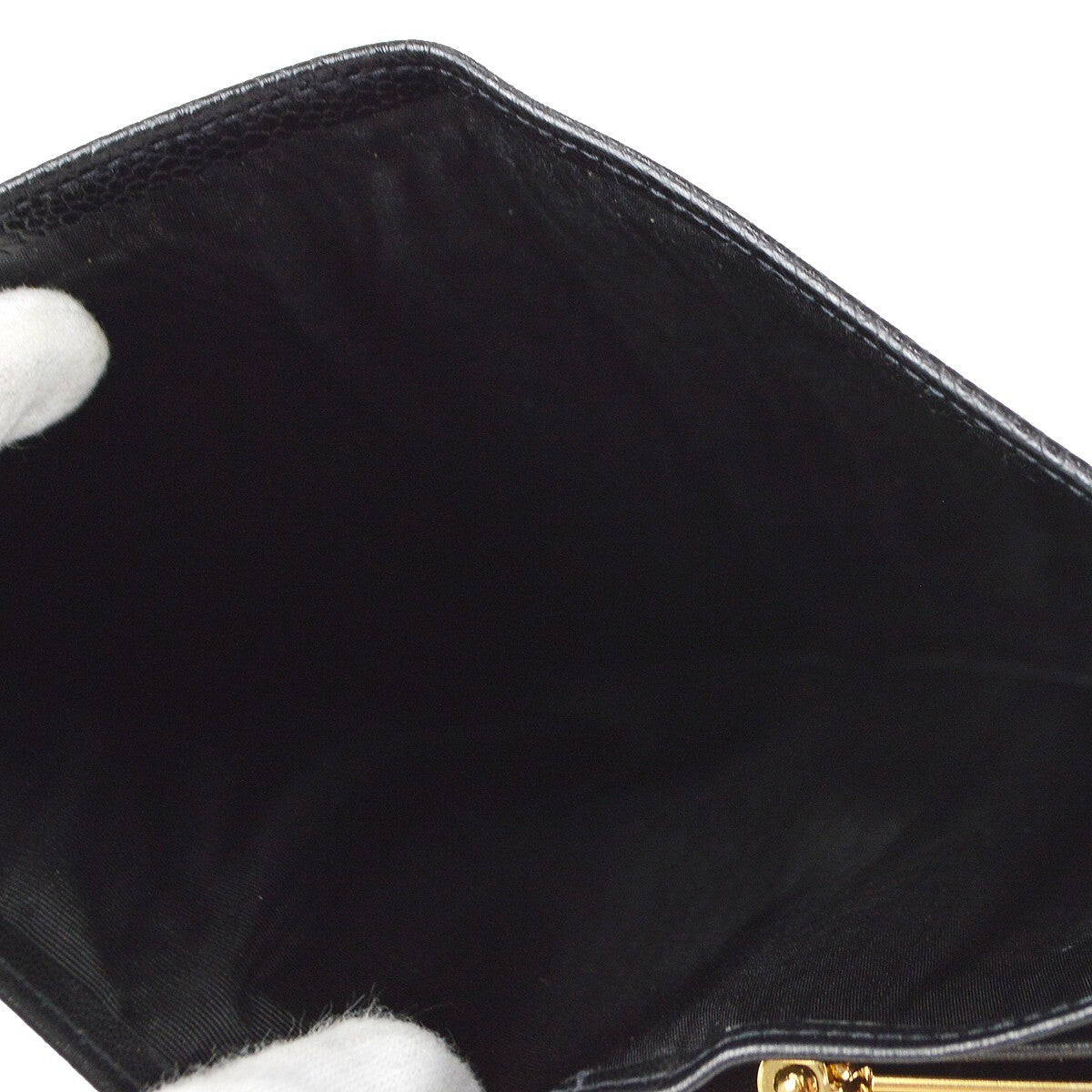 Chanel Timeless CC French Wallet Caviar, BLACK, LEATHER, Wallets