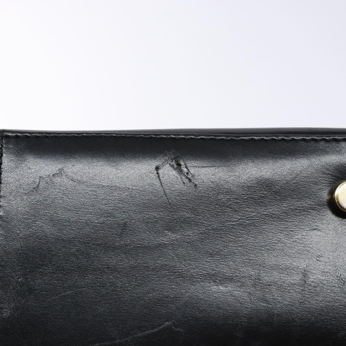 Salvatore Ferragamo Gancini Convertible Top Handle Bag Leather, BLACK, LEATHER, Handbag