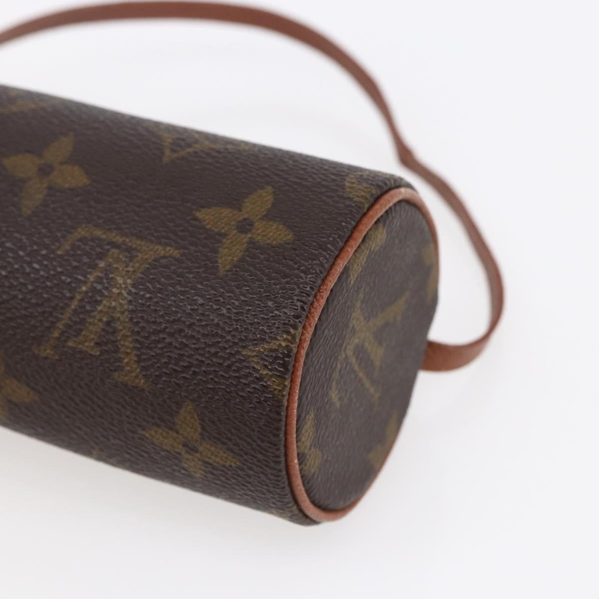 Louis Vuitton Papillon Pochette Monogram Canvas, BROWN, CANVAS, Clutche & pouche