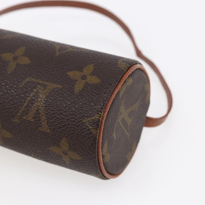 Louis Vuitton Papillon Pochette Monogram Canvas, BROWN, CANVAS, Clutche & pouche