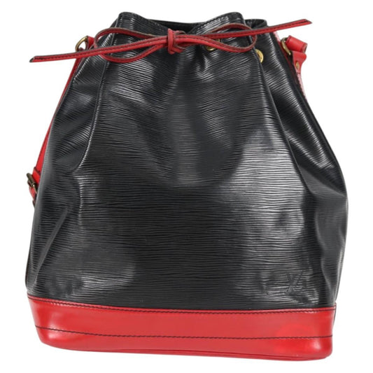 Louis Vuitton Noe Handbag Epi Leather, BLACK, LEATHER, Shoulder bag