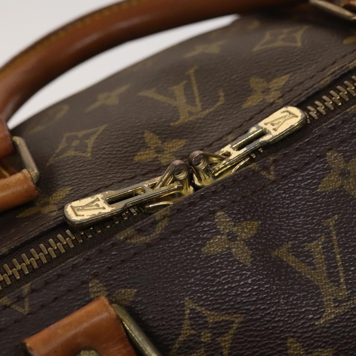 Louis Vuitton Keepall Bag Monogram Canvas, BROWN, CANVAS, Travel bag