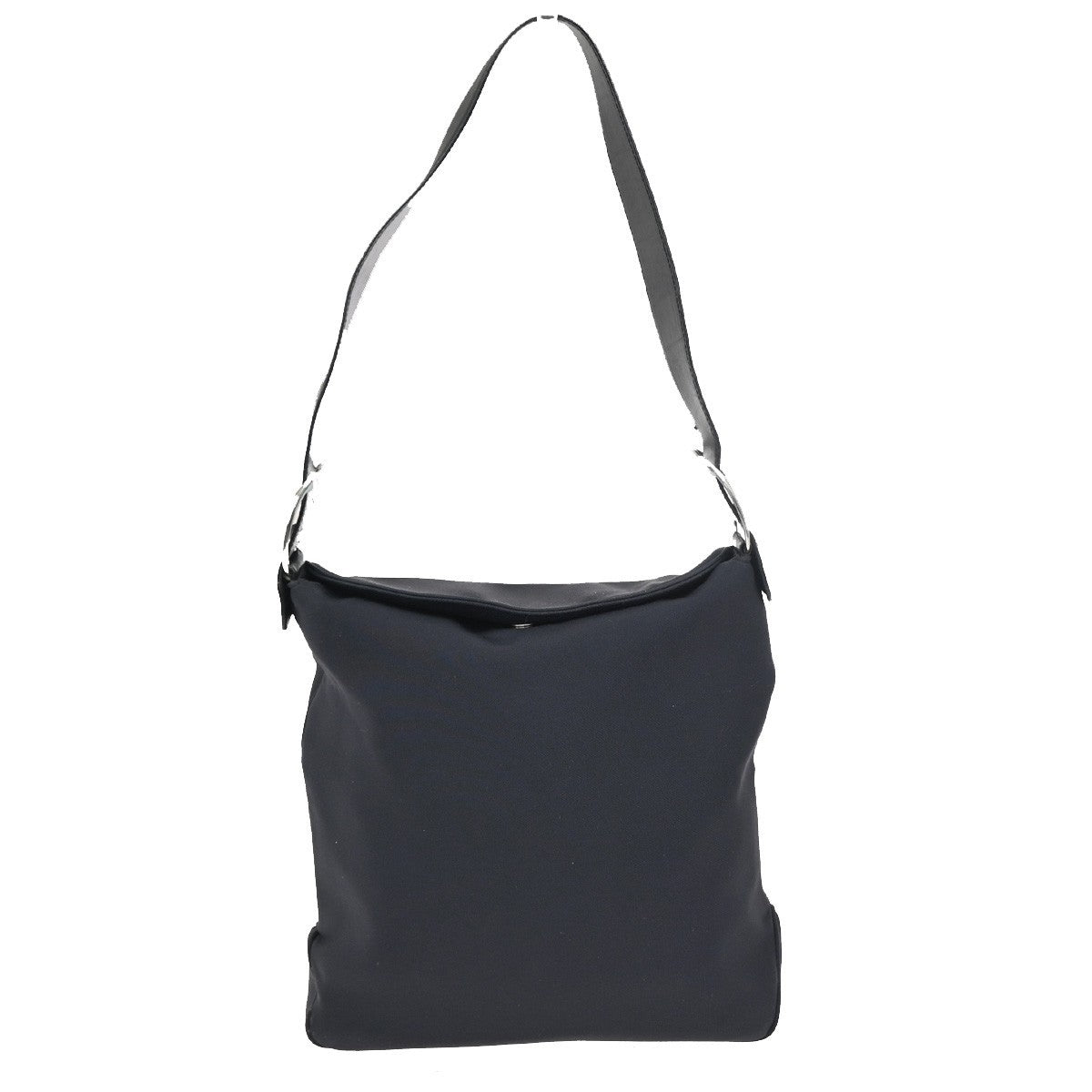 Salvatore Ferragamo Vara shoulder Bag Nylon, Black, Nylon, Shoulder Bag