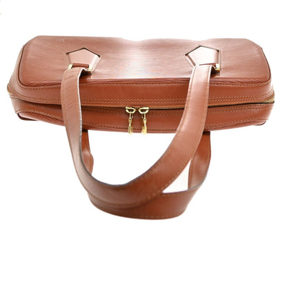 Louis Vuitton Voltaire Handbag Epi leather, BROWN, LEATHER, Handbag