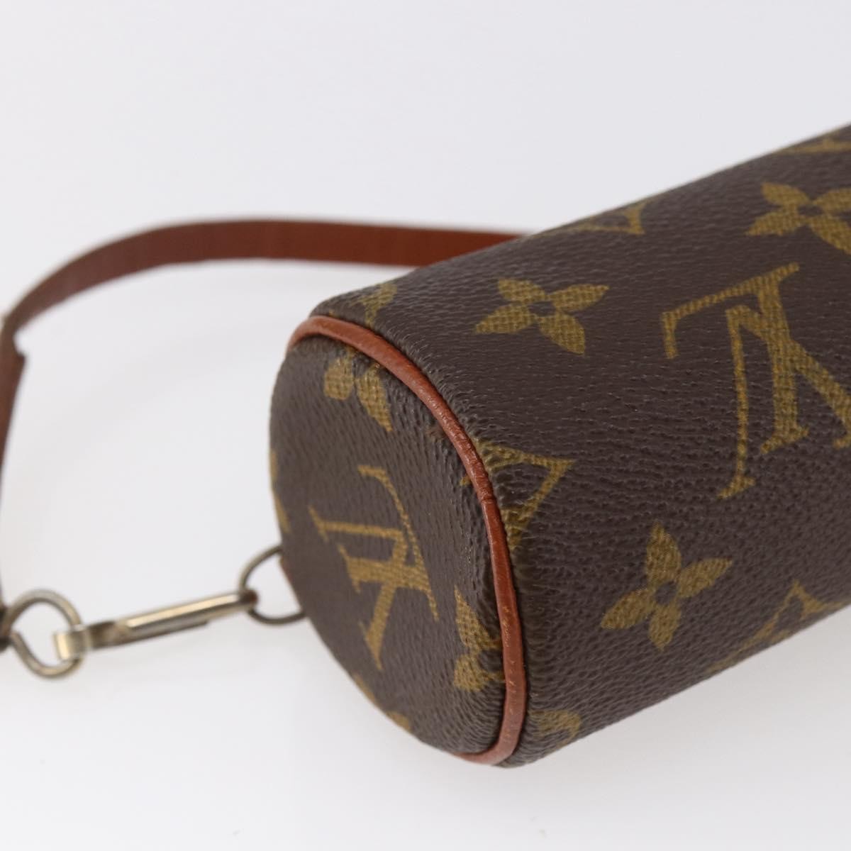 Louis Vuitton Papillon Pochette Monogram Canvas, BROWN, CANVAS, Clutche & pouche