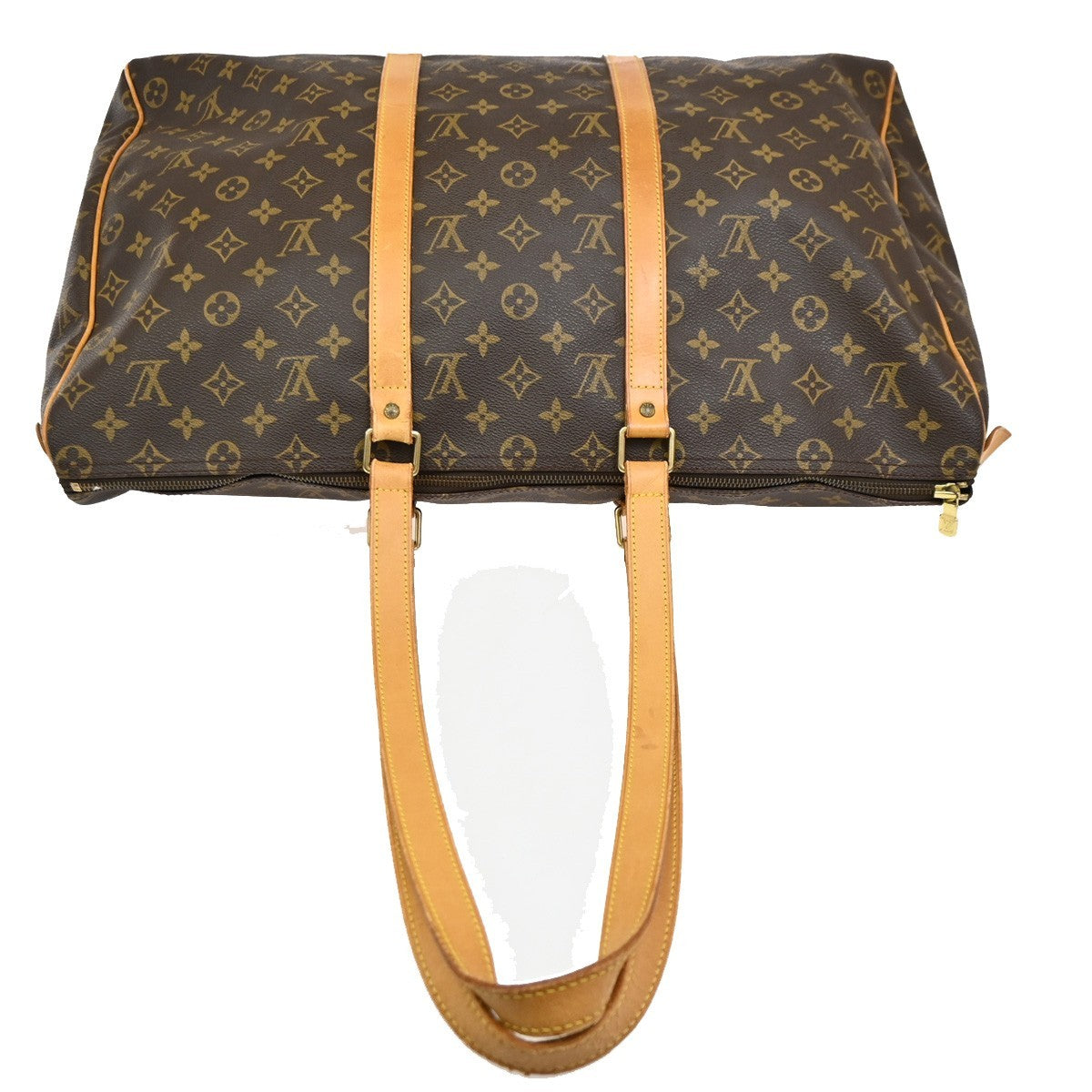Louis Vuitton Flanerie Handbag Monogram Canvas, BROWN, CANVAS, Travel bag