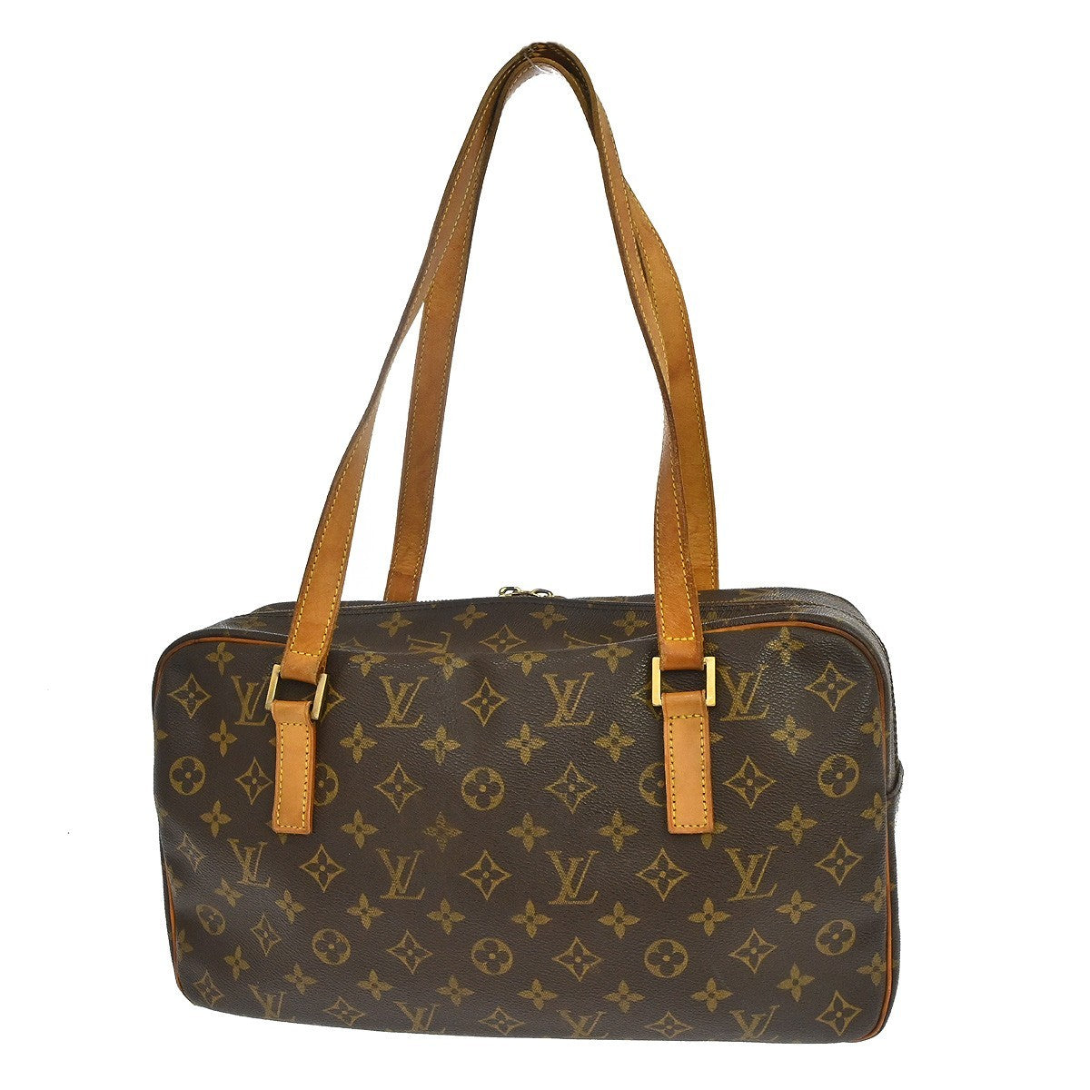 Louis Vuitton Cite Handbag Monogram Canvas, Brown, Canvas, Shoulder Bag