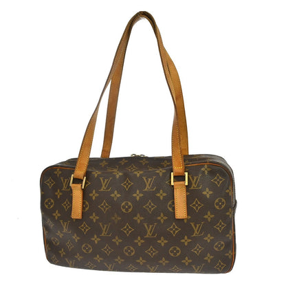 Louis Vuitton Cite Handbag Monogram Canvas, Brown, Canvas, Shoulder Bag