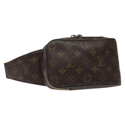 Louis Vuitton Geronimos Waist Bag Monogram Canvas, BROWN, CANVAS, Travel bag