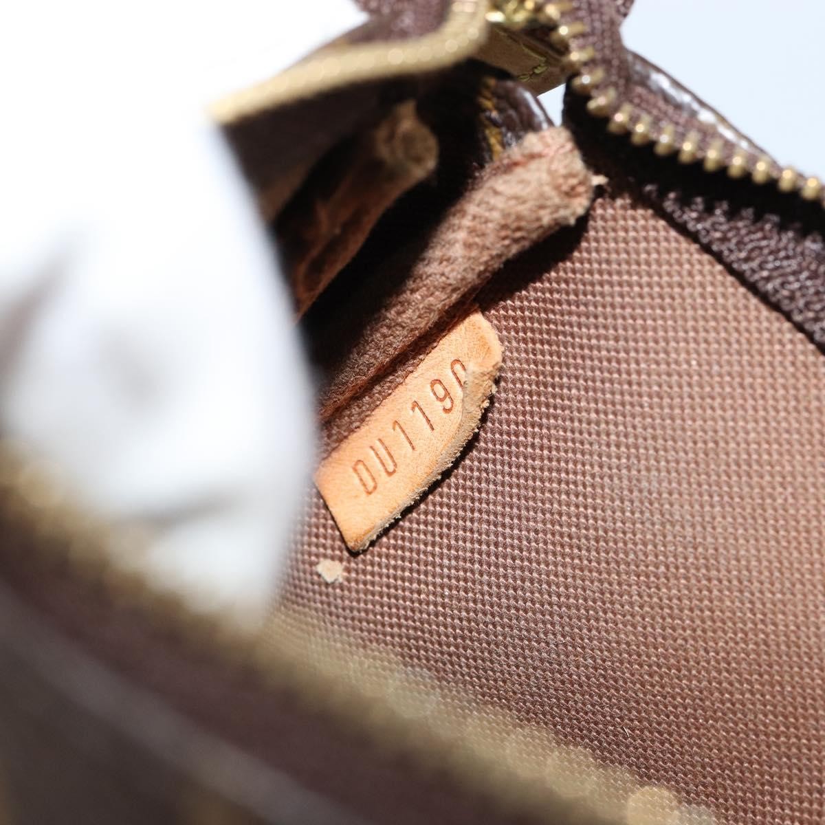 Louis Vuitton Pochette Accessoires Monogram Canvas, BROWN, CANVAS, Clutche & pouche