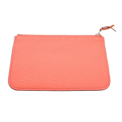 Hermes Dogon Duo Combined Wallet Leather, Orange, Leather, Wallet