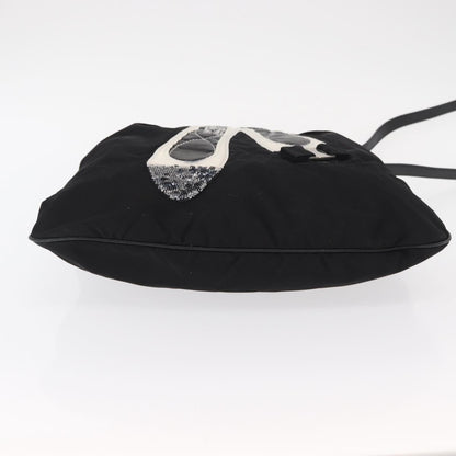 Salvatore Ferragamo Vala tote Nylon, BLACK, NYLON, Tote bag