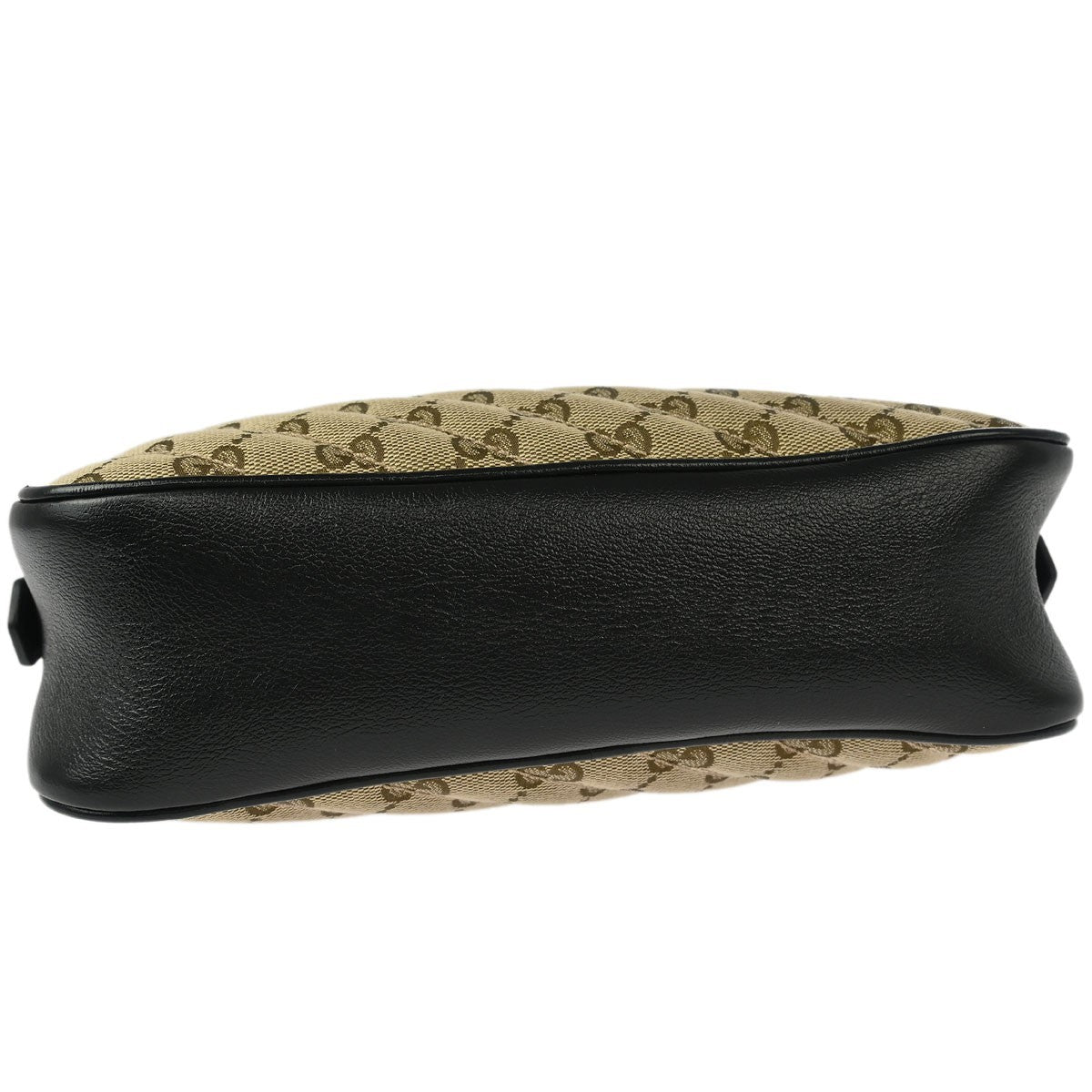 Gucci GG Marmont Shoulder Bag Diagonal Quilted GG Canvas with Leather, BEIGE, CANVAS, Shoulder bag