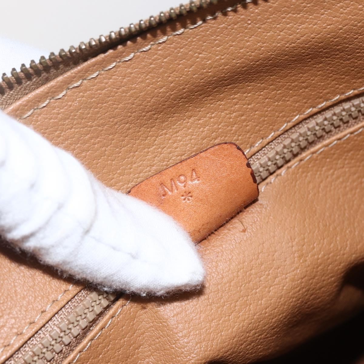 Celine Macadam Handbag Macadam with leather, BROWN, PVC, Handbag