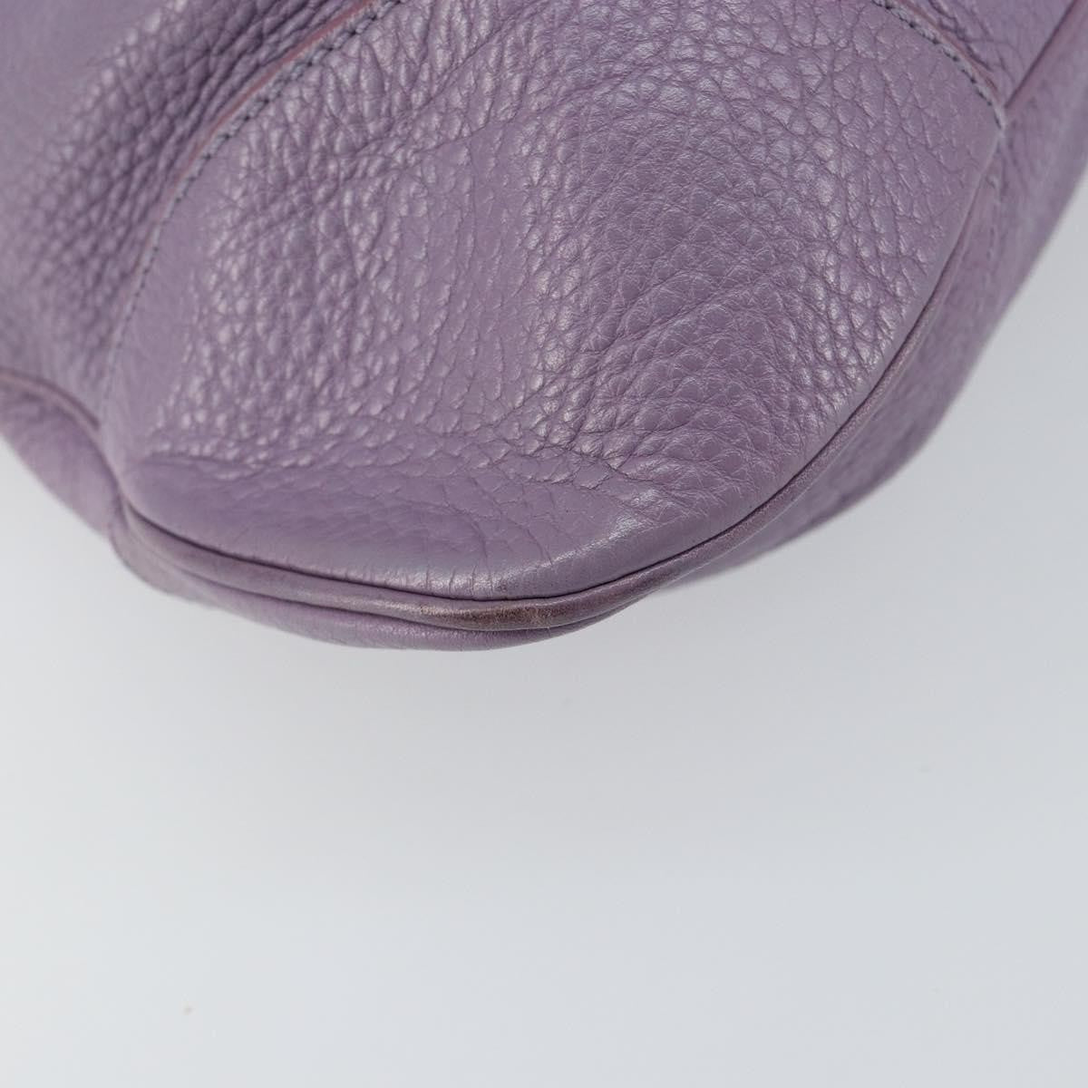 Salvatore Ferragamo Marisa Satchel Leather, PURPLE, LEATHER, Handbag