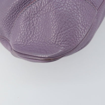 Salvatore Ferragamo Marisa Satchel Leather, PURPLE, LEATHER, Handbag