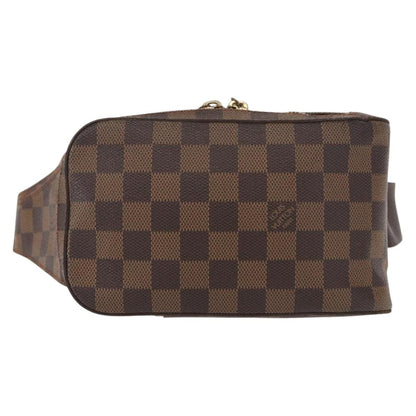 Louis Vuitton Geronimos Waist Bag Damier, BROWN, CANVAS, Shoulder bag