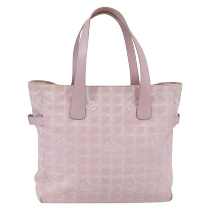 Chanel Travel Line Tote Nylon, PINK, NYLON, Tote bag