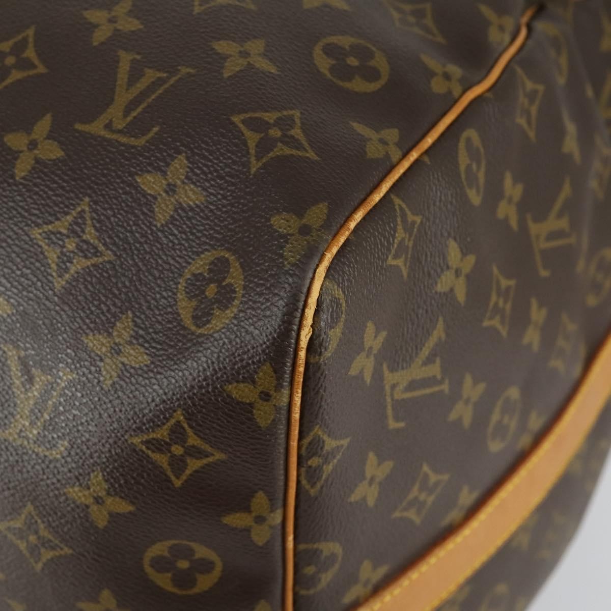Louis Vuitton Keepall Bandouliere Bag Monogram Canvas, BROWN, CANVAS, Travel bag