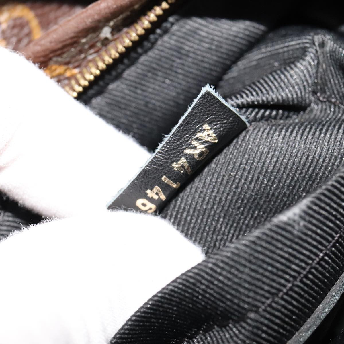 Louis Vuitton Palm Springs Backpack Monogram Canvas, BROWN, CANVAS, Backpack