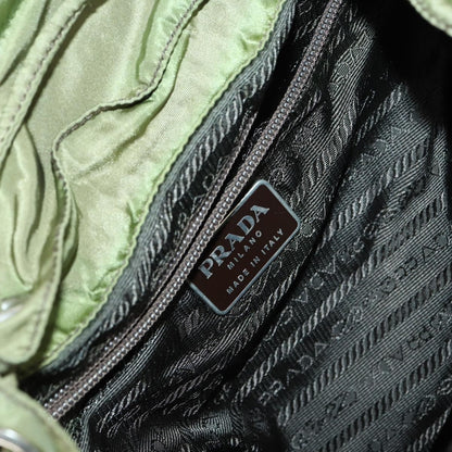 Prada Double Front Pocket Backpack Tessuto, KHAKI, NYLON, Backpack