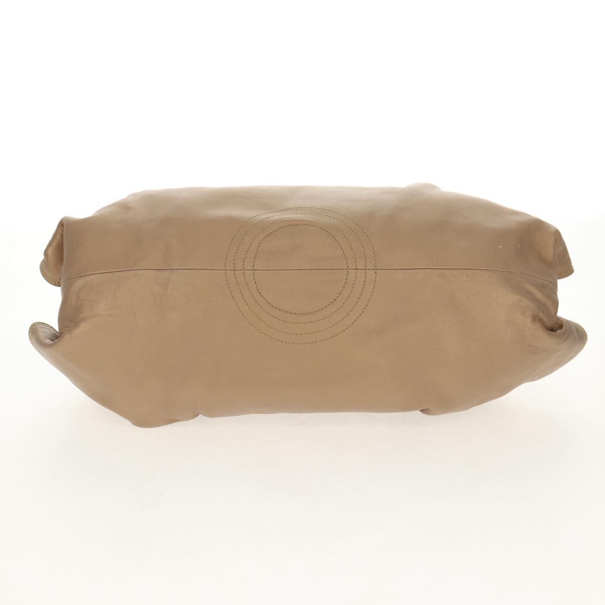 Loewe Anagram Logo Nappa Aire Hand Bag Leather, GOLD, LEATHER, Handbag