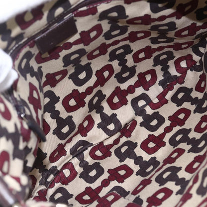 Gucci D Ring Messenger Bag Guccissima Leather, BURGUNDY, LEATHER, Shoulder bag