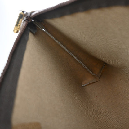 Gucci GG Plus Supreme Pouch Canvas, BROWN, PVC, Clutche & pouche