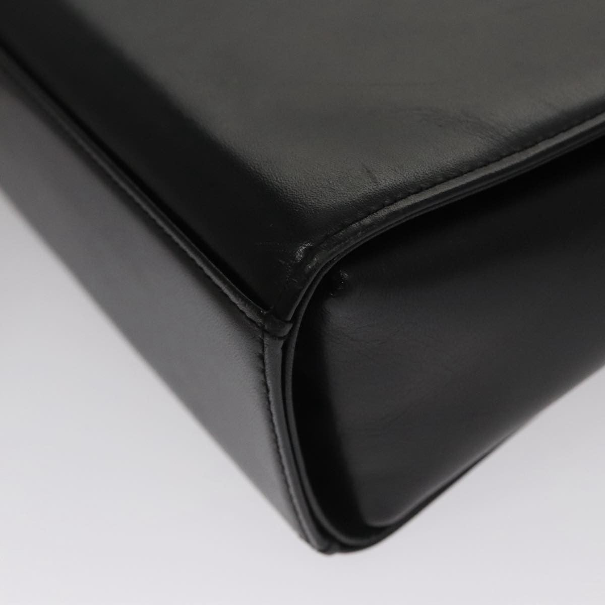 Givenchy Vintage 4G handbag Leather, BLACK, LEATHER, Handbag