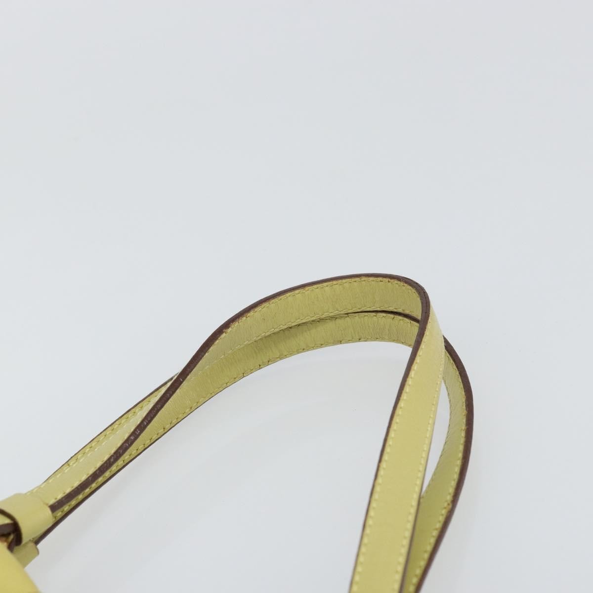 Prada Vintage Tote Nylon, Yellow, Nylon, Tote Bag