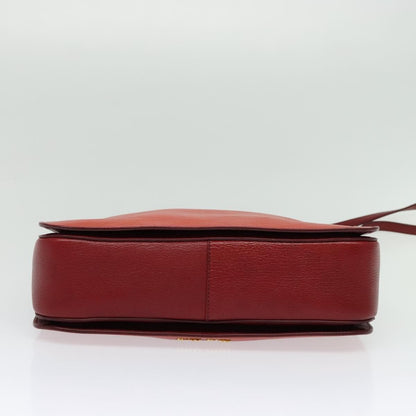 Miu Miu Madras Convertible Lock Tote Leather, RED, LEATHER, Handbag