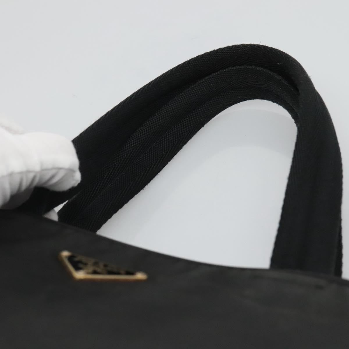 Prada Zip Around Tote Tessuto, BLACK, NYLON, Tote bag