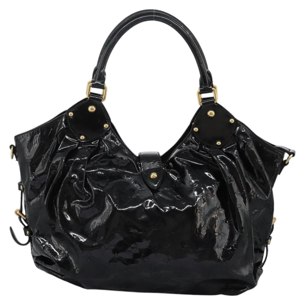 Louis Vuitton Surya Tote bag Mahina Patent Leather, BLACK, PATENT_LEATHER, Shoulder bag